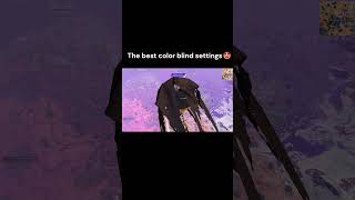 Fortnite The Best Color Blind Settings🤩 [upl. by Nnasor]