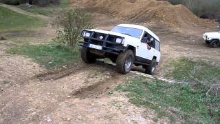 Nissan Patrol 28L I6 Diesel  Concrete Off Road Crawling [upl. by Langer]