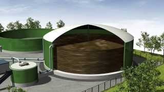 3D video of biogas turbine [upl. by Triplett694]