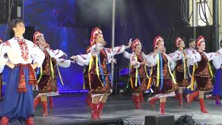 Two Level Hopak Toronto Bloor St Ukrainian Festival Sept 15 2024 [upl. by Illoh587]