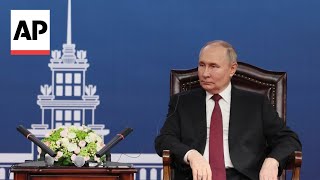 Putin addresses RussiaChina Expo event touts success of joint industrial projects [upl. by Ethelin]