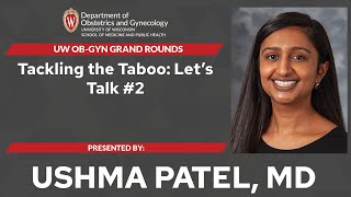 Ushma Patel MD Grand Rounds 11072024 [upl. by Greenquist]