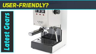 Gaggia Classic Evo Pro  The Best EntryLevel Espresso Machine [upl. by Limoli992]