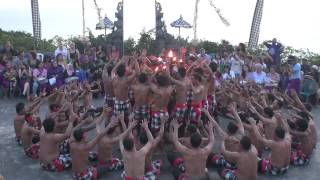 Kecak Dance  Uluwatu Bali [upl. by Ahsertal]