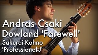 Dowland Farewell played by Andras Csaki [upl. by Anujra]