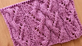 Learn A Beautiful Knitting Pattern From Home [upl. by Harriott449]