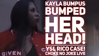 KAYLA BUMPUS YOU BUMPED YOUR HEAD WOODY SMARTYSL RICO UPDATE MORNING WORKOUT CHOKE NO JOKE LIVE [upl. by Nedia]