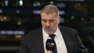 Ange Postecoglou’s postmatch interview after Brentford win [upl. by Morton971]