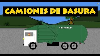 Vids4Ninos  Aprende a contar los camiones de basura [upl. by Eenafit]