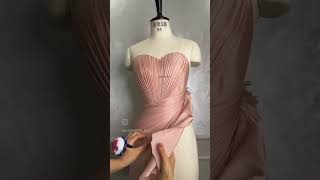 How make to gown dress making ideas shorts ytshorts trending viralvideo [upl. by Molohs700]