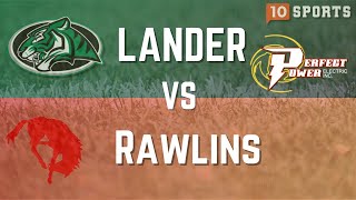 Wyoming High School Football Lander Vs Rawlins [upl. by Nnasor]