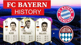 FIFA 19 HISTORY FC BAYERN SQUAD in ULTIMATE TEAM [upl. by Einnaffit133]