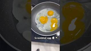 Easy breakfast  scrambled egg 🥚 🍳😋 eggfood easyrecipe manchulakshmi trending shorts yt [upl. by Eltsyrc]