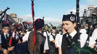 Dufftown Games Pipe and Drum Bands 2019 pt1 [upl. by Inej579]