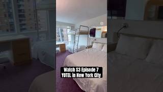 The Junior Suite at the YOTEL in New York City is more spacious for this hotel Watch S3 Ep7 Pt 1 [upl. by Greff]