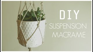 DIY  SUSPENSION MACRAME [upl. by Gildea573]