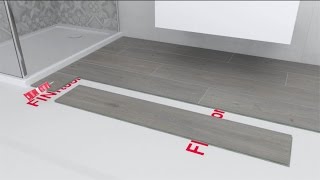 Como instalar suelo laminado en baños y cocinas [upl. by Ecined]