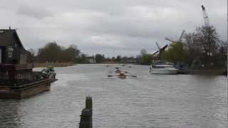 Vechten op de Vecht 2012 Start damesrace 31 maart [upl. by Derfliw]