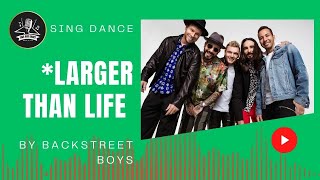 quotLarger Than Lifequot Ultimate Backstreet Boys Karaoke Playlist Throwback 90s Boy Band Marathon [upl. by Aniwde]