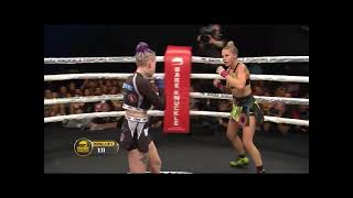 BKFC 2 Bec Rawlings vs Britain Hart l Womens Bare Knuckle [upl. by Irat]