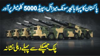 Pakistans first Hypersonic Missiles To Neutralize India [upl. by Enamart365]