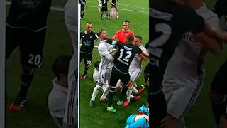 Ramos was brtal 😃funny football realmadrid ramos messi classic fy oldisgold viralvideo [upl. by Yenaffit]