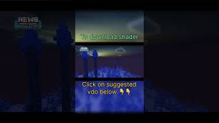 Newb Optimised Shader For Mcpe 121 shadersforminecraftpocketedition mcpeshaders [upl. by Elyad157]