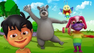 Kalu Madari Aaya  Hindi Nursery Rhymes  Balgeet In Hindi  Kids Channel India  कालू मदारी [upl. by Tod501]