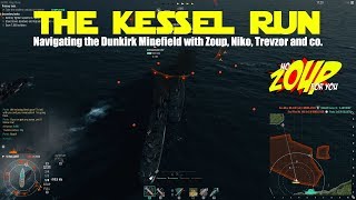 The Kessel Run  Navigating the Dunkirk Minefield  World of Warships [upl. by Neelyhtak]