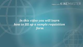 How to Complete a Requisition Form [upl. by Ocer498]