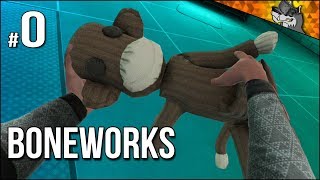 BONEWORKS  Part 0  This Is Just The TUTORIAL And Its INSANE [upl. by Ardnuas]