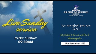 Online Sunday Service 17th December 2023 [upl. by Hsemin481]