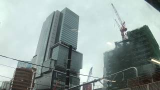 Shibuya station redevelopment Tokyo Japan【Fixed point observation】Week41 Oct 11 2017  渋谷駅再開発定点観測 [upl. by Aneleairam]