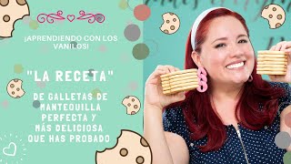 Cómo elaborar una deliciosa masa de galletas de mantequilla ideal para galletas con royal icing [upl. by Harden]