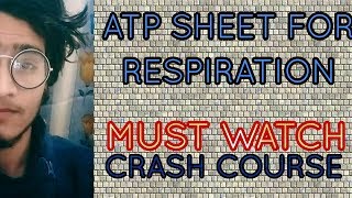 ATP sheet of respiratory pathway made very easy [upl. by Mudenihc]