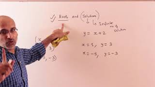 Simultaneous Linear Eqns 2 variables  1 [upl. by Auqinimod]