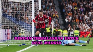 ALVARO MORATA BERHASIL MEMBALASKAN DENDAMNYA UNTUK REAL MADRID [upl. by Yrram]