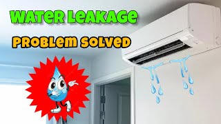 🧩AC Water leakageac water leakagehow to fix water leakage in split acwater leak in ac [upl. by Adaran]