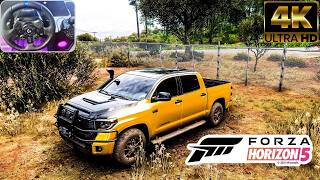 Toyota Tundra Trd Pro Forza Horizon 5  Gameplay Logitech g923 [upl. by Hieronymus]