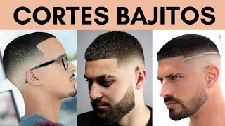 LOS MEJORES CORTES BAJITOS para HOMBRES 2023 con barba y modernosRecopilación [upl. by Esinyl614]