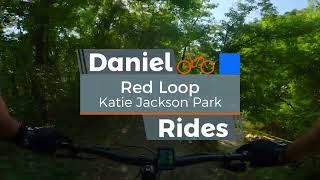 Red Loop  Full Trail Mountain Biking DFW [upl. by Ajroj]