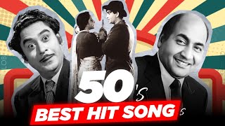 Top 50 Songs Of 50s Era  Best Evergreen Songs Of 1950  Old Bollywood Songs [upl. by Faustena]