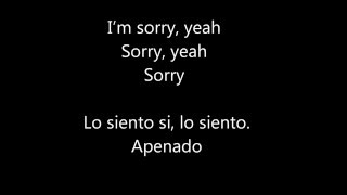 Justin Bieber  Sorry ft J Balvin Lyric  Español [upl. by Ssyla980]