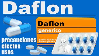 DAFLON para que sirve reacciones varices hemorroides dolor [upl. by Viens]