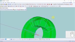 VariCAD 2017 Creation of axial cam [upl. by Hiller]