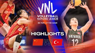 🇨🇳 CHN vs 🇹🇷 TUR  Highlights Final  Womens VNL 2023 [upl. by Townshend]