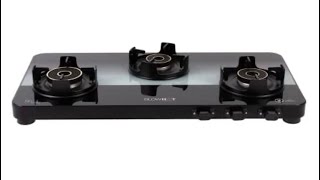 BLOWHOT 3 Burner Gas Stove first Impression amp Review  BlowHot Gas Stove  3 Burner Gas Stove [upl. by Silyhp]