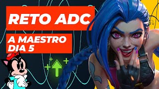 Subiendo a Maestro como ADC en Wild Rift  Dia 5 [upl. by Sollars]