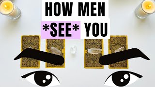 How Do Men View You 👀🔮 Pick A Card Tarot Reading [upl. by Raouf]