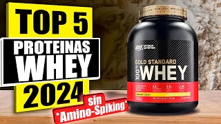 Las 5 MEJORES PROTEINAS en POLVO WHEY del 2024 sin AMINOSPIKING🥛  GUIA DEFINITIVA [upl. by Kissner702]